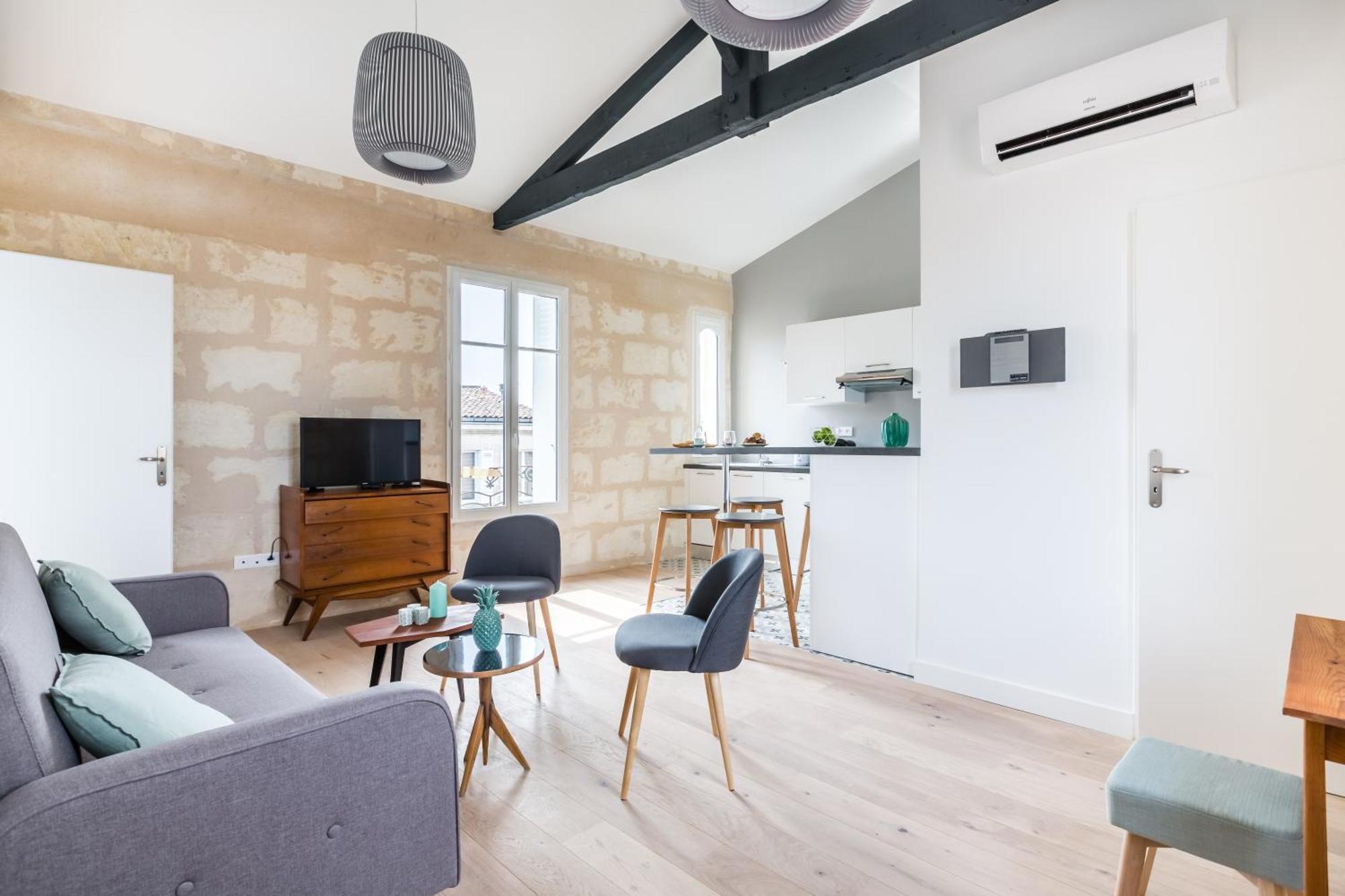 Magnifiques Appartements Climatises En Plein Coeur Des Chartrons ボルドー エクステリア 写真